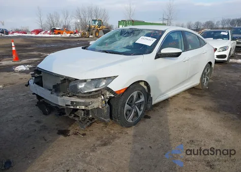 2019 Honda Civic Lx z USA, uszkodzony, nr VIN 19XFC2F67KE015551